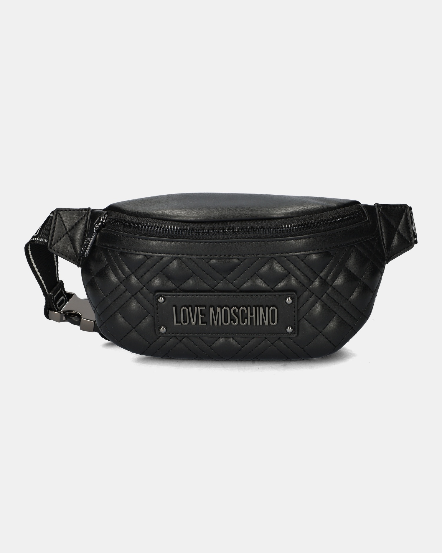 Love Moschino Masupio Quilted Heuptas  - zwart