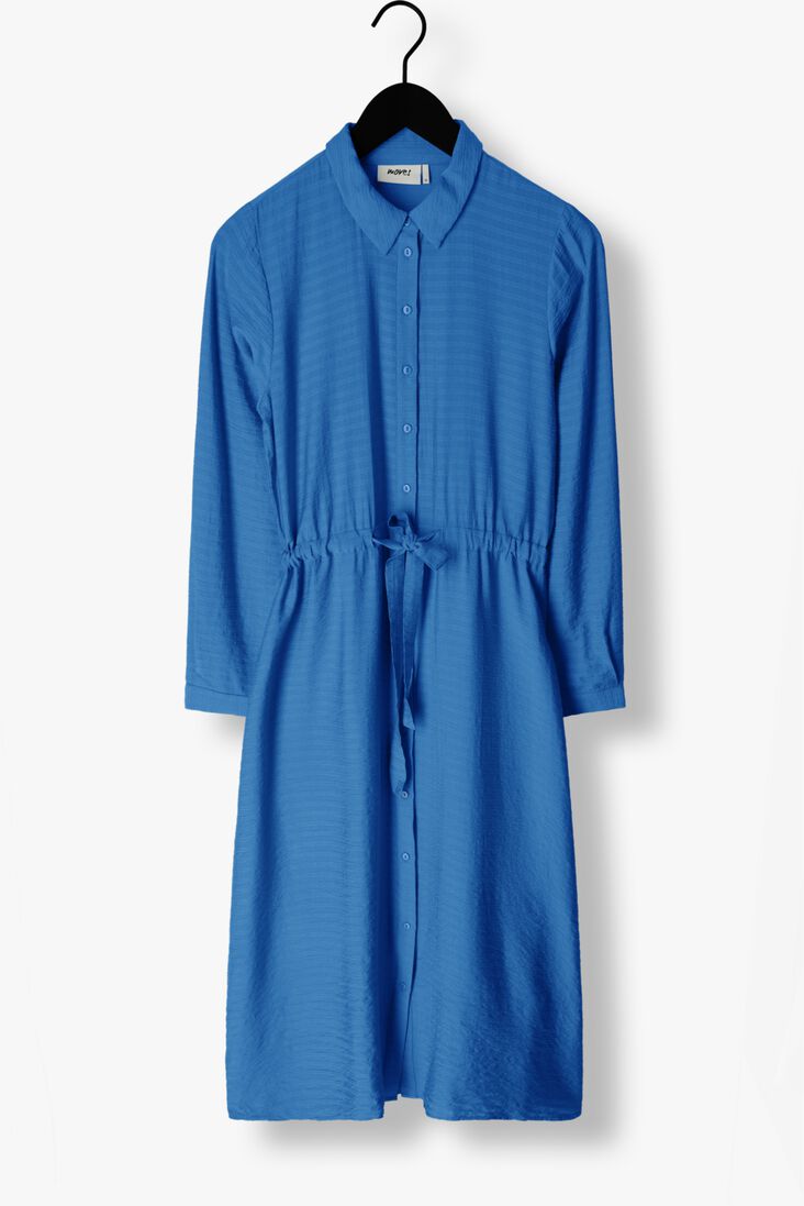 MOVES blauwe moves midi jurk tavilla 2785