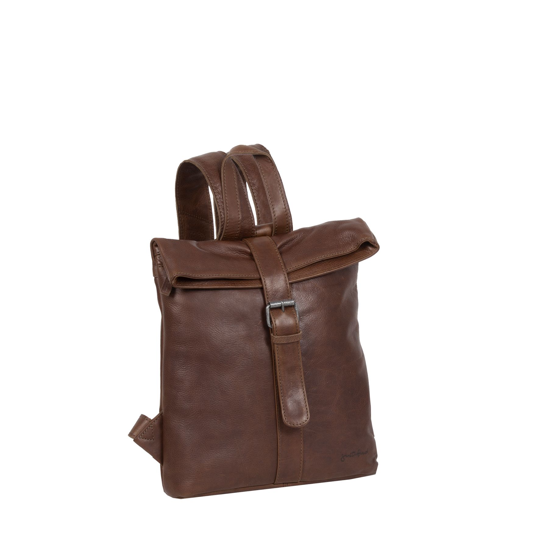 Justified Nynke Roll Backpack Brown