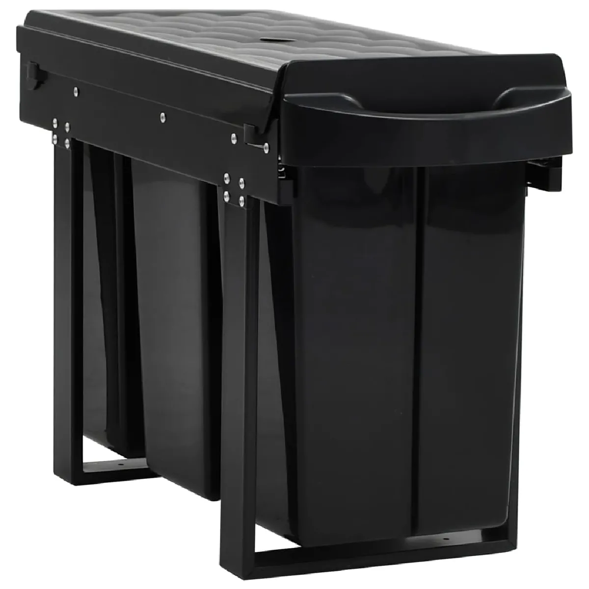 vidaXL Poubelle de cuisine intégrée - 36L