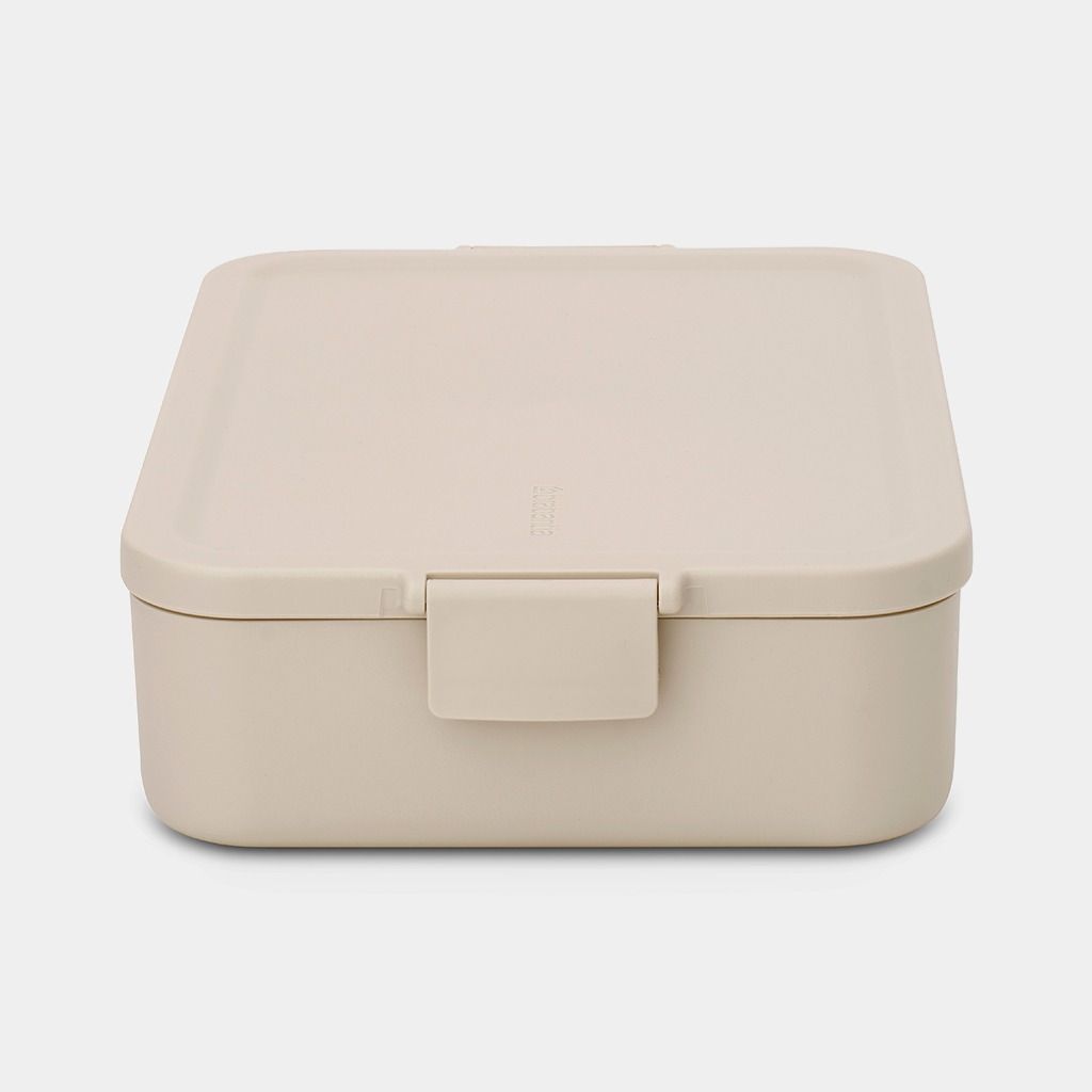 Make & Take Bento Lunchbox, large, kunststof - Soft Beige