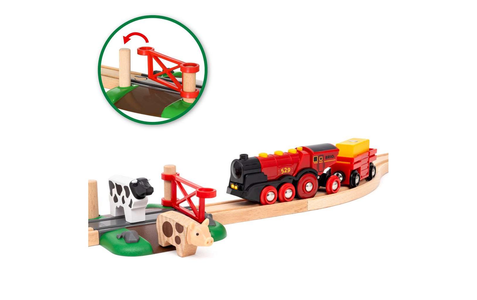 BRIO World Mighty Red Train SetBauernhof-Zugset