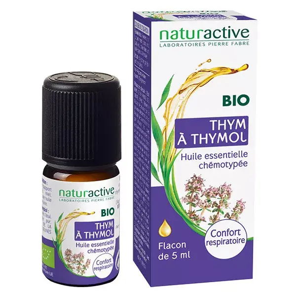 Óleo Essencial de Tomilho Orgânico Naturaactive com Timol 5ml
