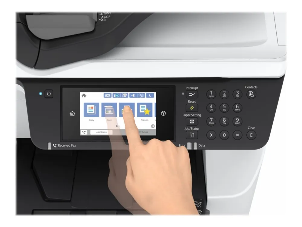 Epson WorkForce Pro WF-C878RDWF - Multifunktionsprinter - farve - blækprinter - A3 (297 x 420 mm) (original) - A3 (medie) - op til 22 spm (kopiering) - op til 24 spm (udskriver) - 335 ark - 33.6 Kbps - Gigabit LAN, Wi-Fi(n), USB 3.0, USB 2.0 vært