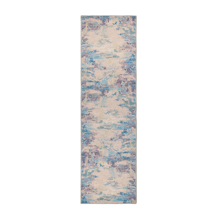 Wasbare loper - Reido Abstract Multicolor