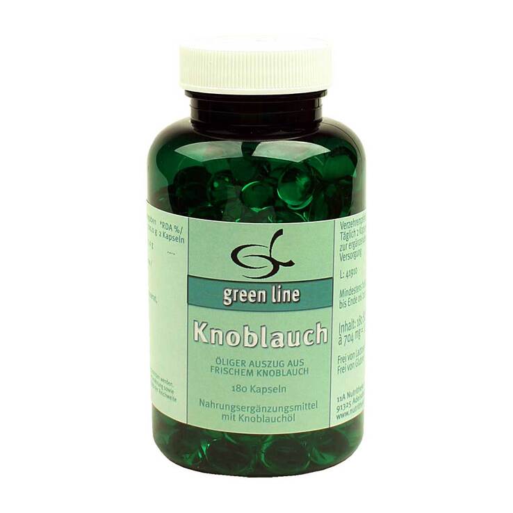 Greenline Knoblauch Kapseln, 180 St