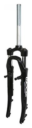 FOURCHE VTC 28   700X35 ZOOM 730 ALU RESSORT NOIR DEB. 50mm PIVOT (240-75) FILETE 1 -22.2 INTERIEUR