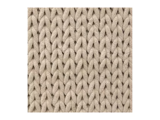 Grand Tapis de Salle de Bain épais Beige 50 x 120 cm