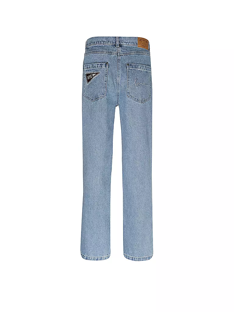 KARL KANI Jeans Relaxed Fit blau