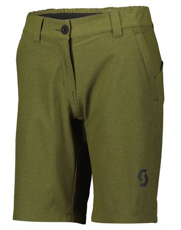TRAIL FLOW PRO Damen-Bikeshorts  fir green  XS