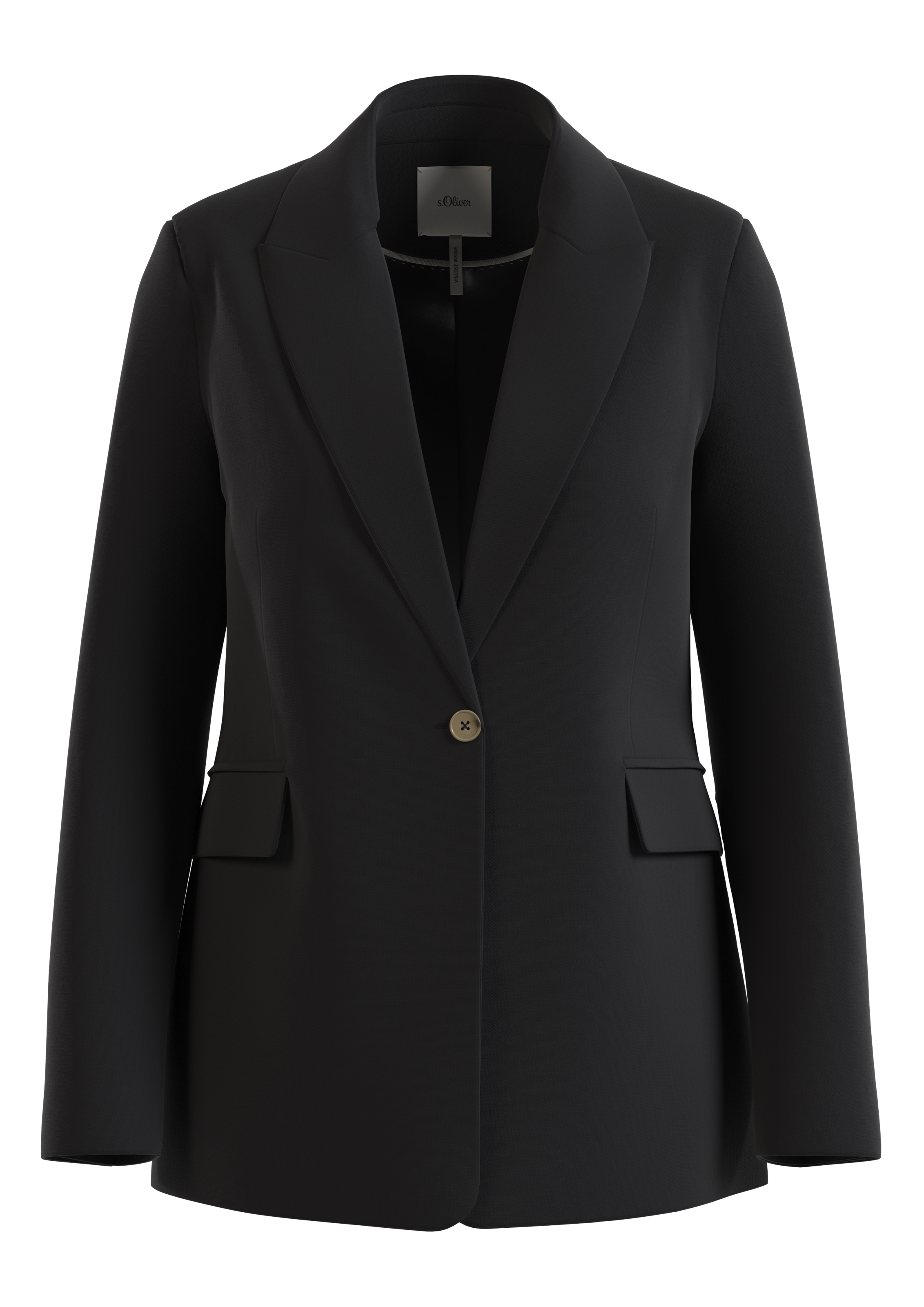 s.Oliver BLACK LABEL Longblazer , im eleganten Look