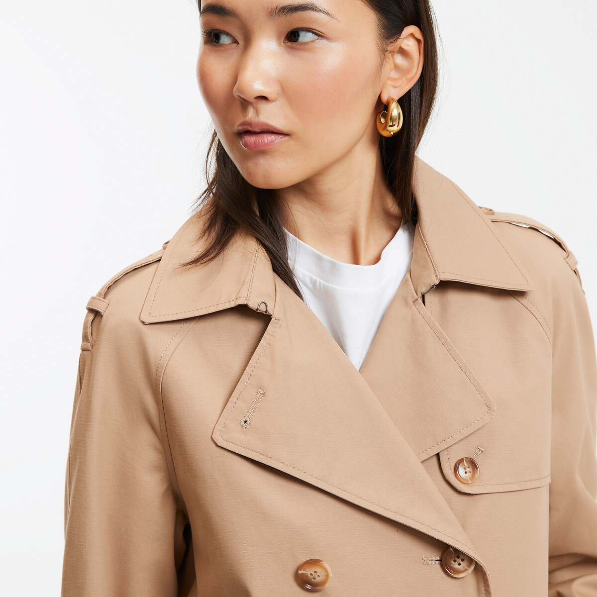 COLEÇÕES LA REDOUTE<br>Trench coat em katoen, Signature FERDINAND