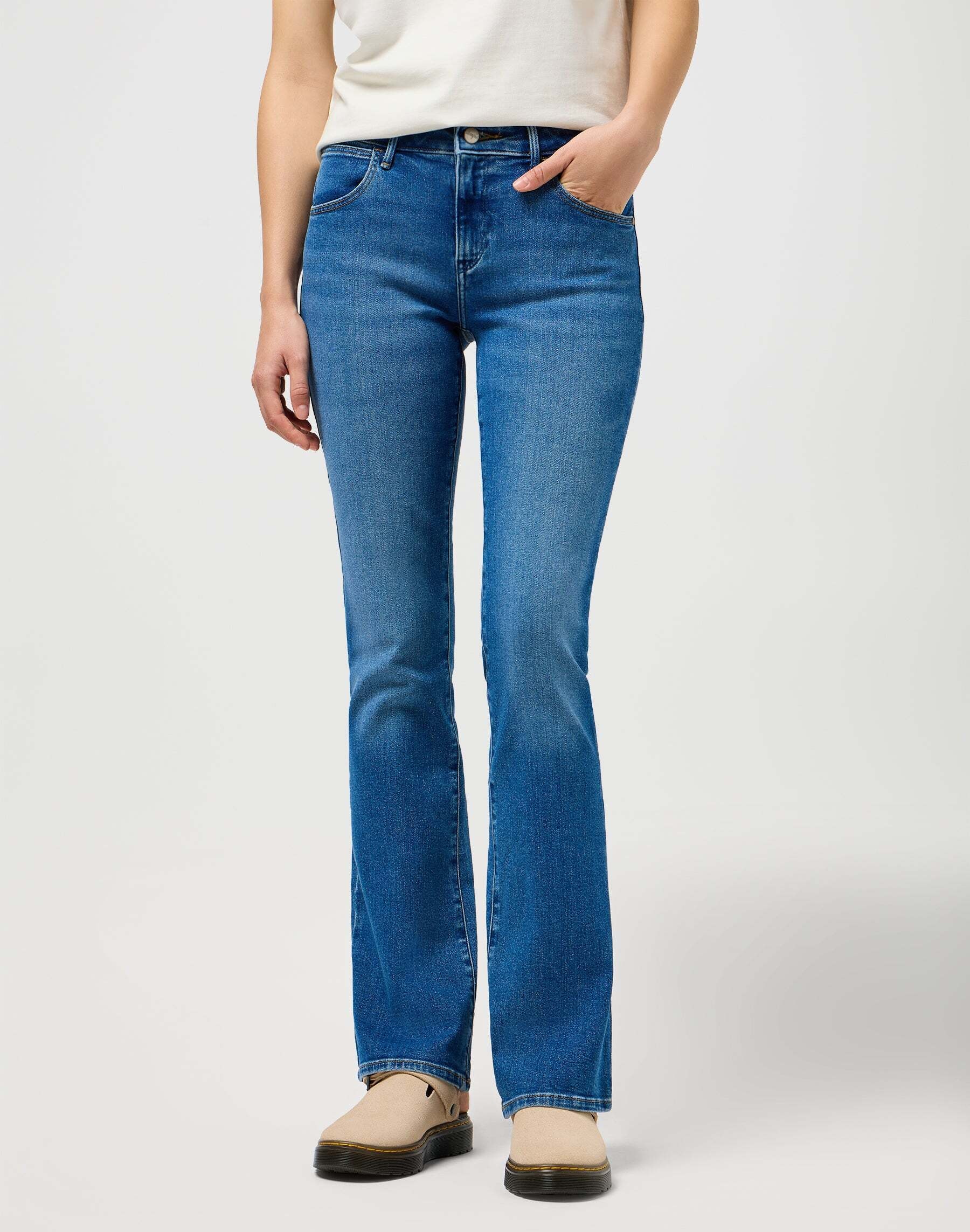 Wrangler Bootcut-Jeans »WRANGLER Jeans Bootcut«