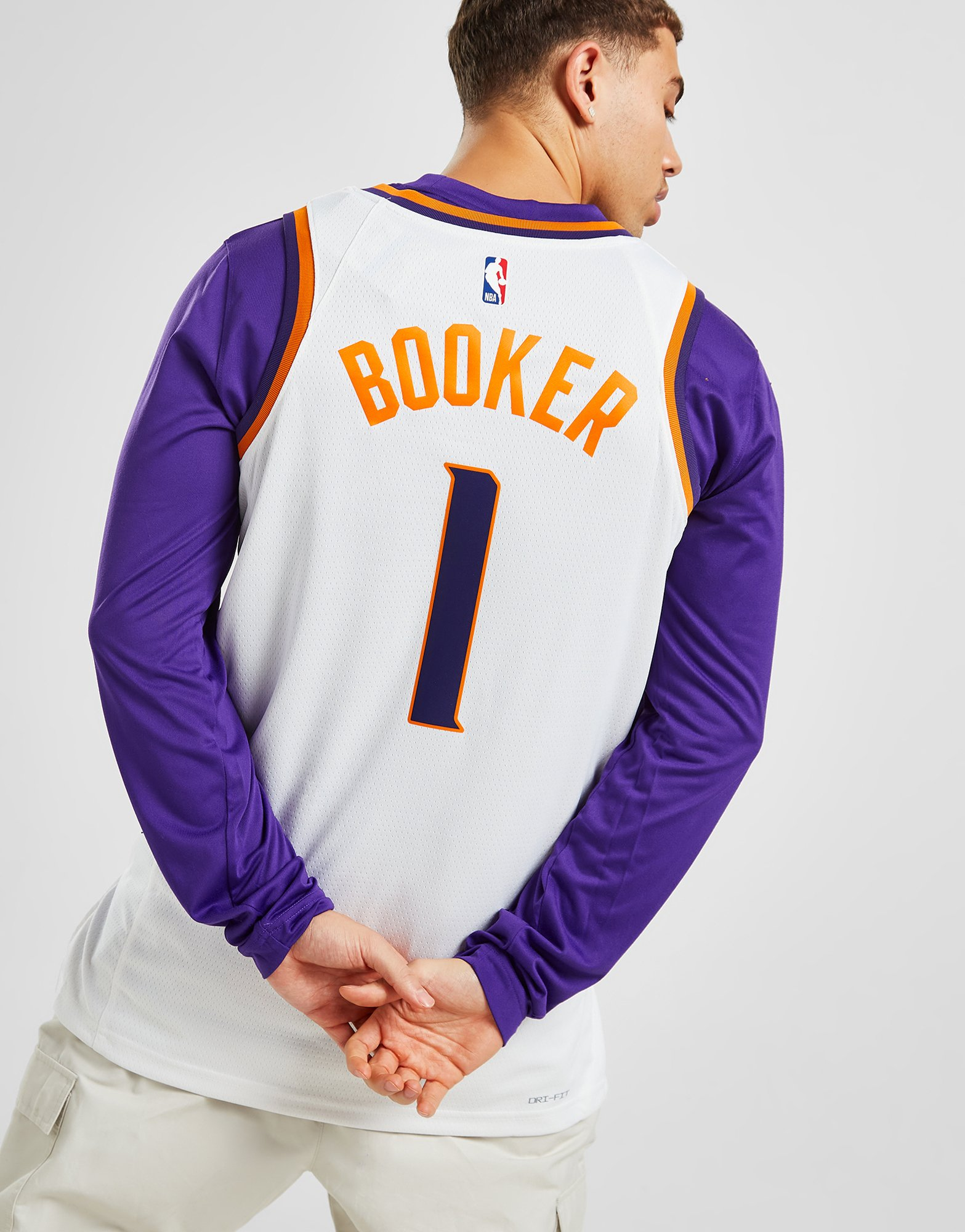Nike NBA Phoenix Suns Booker #1 Swingman Jersey