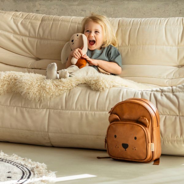 Kidzroom Porto Beary Excited Rugzak - Roze
