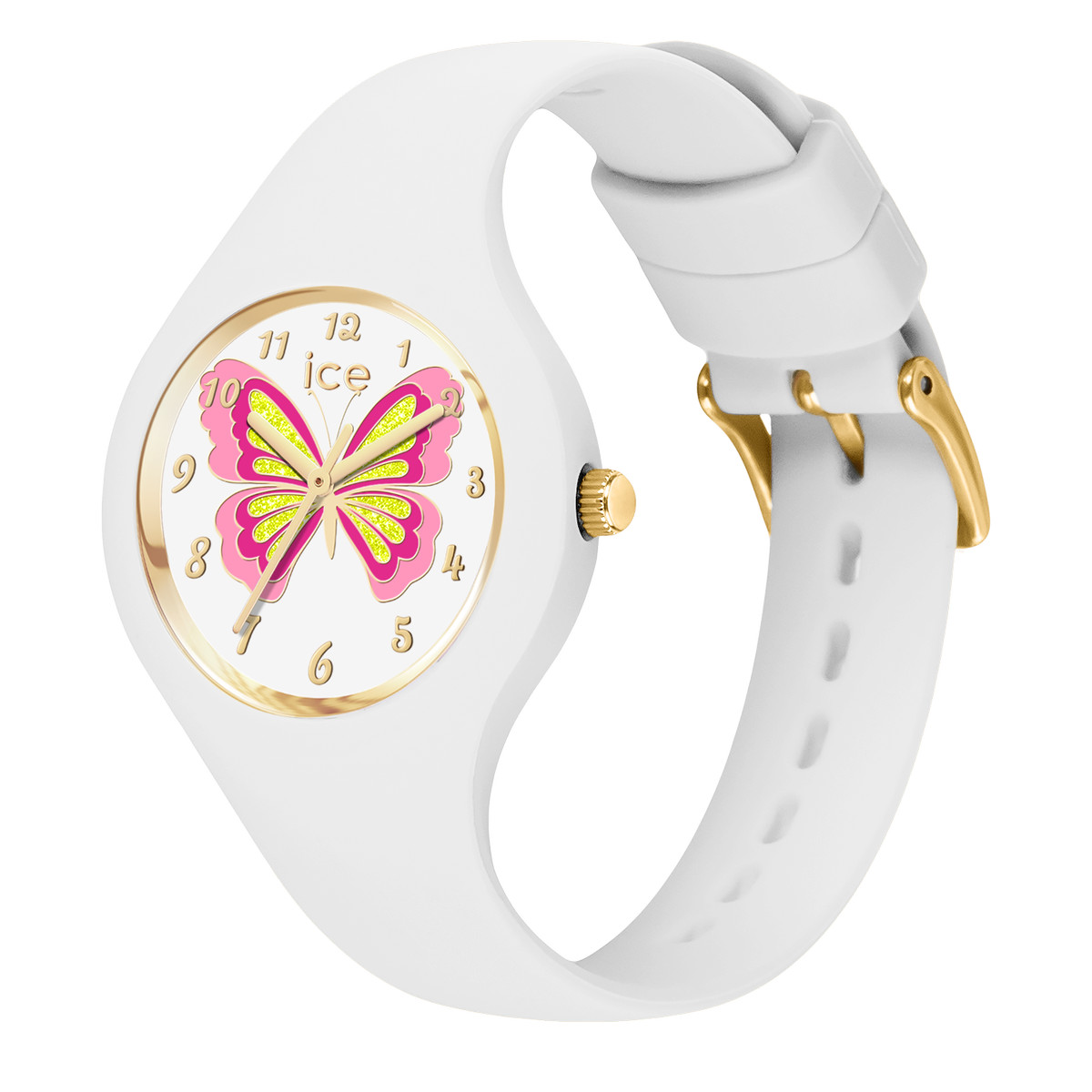 Montre ICE WATCH ice fantasia femme bracelet silicone blanc
