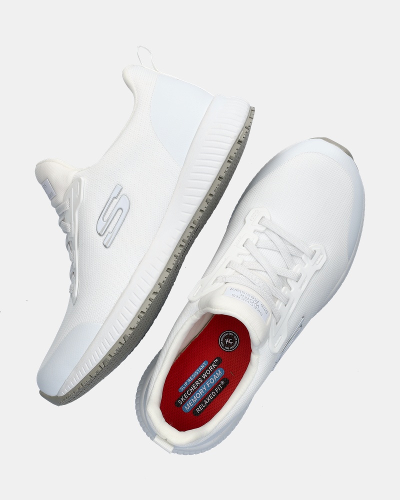 Skechers Squad SR Instapschoenen  - wit