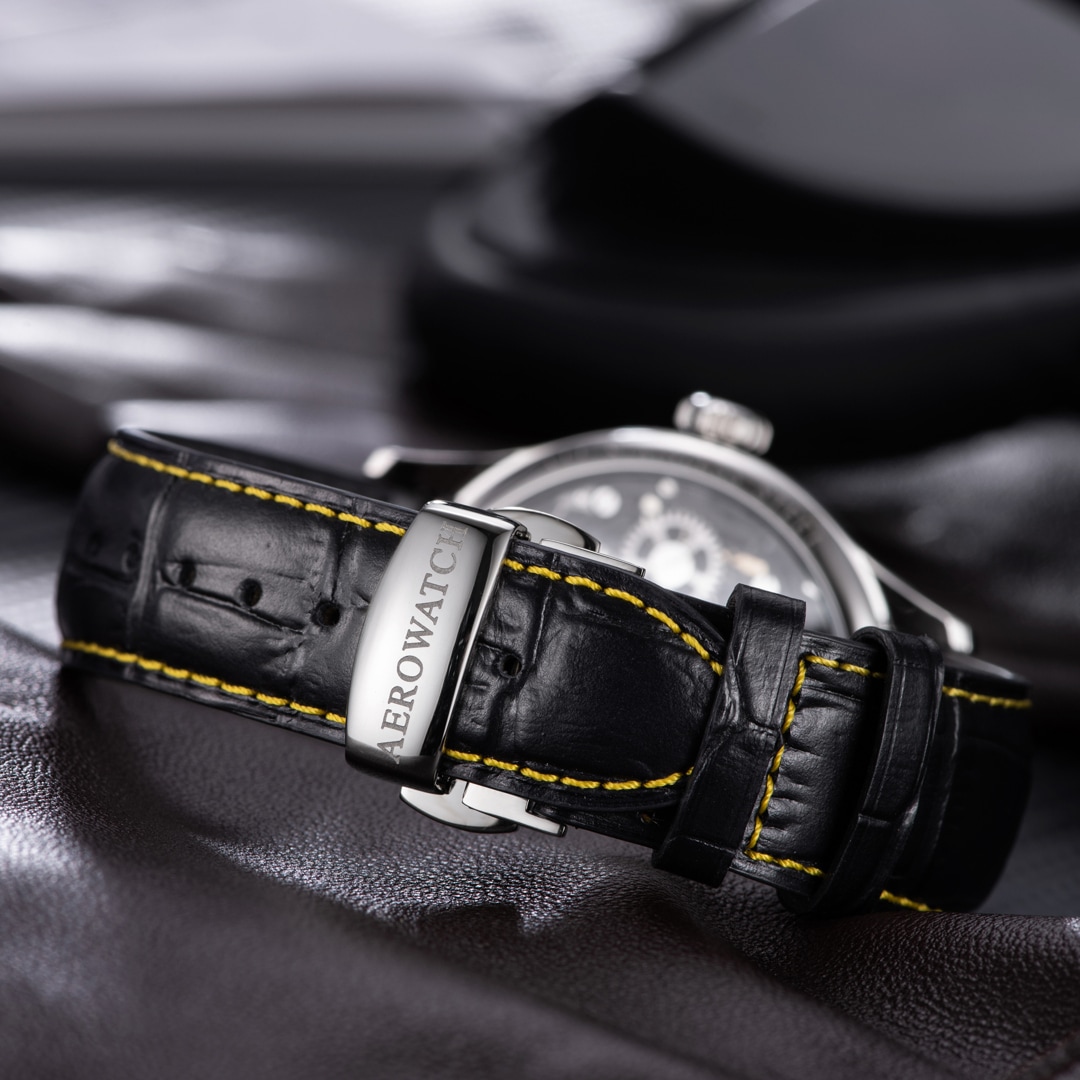 Aerowatch Renaissance Spider Skeleton Silbrig / Gelb