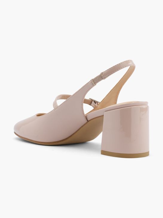Graceland Slingpumps Nude