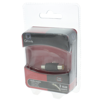 Q-Link tulp verbinder RCA-RCA female