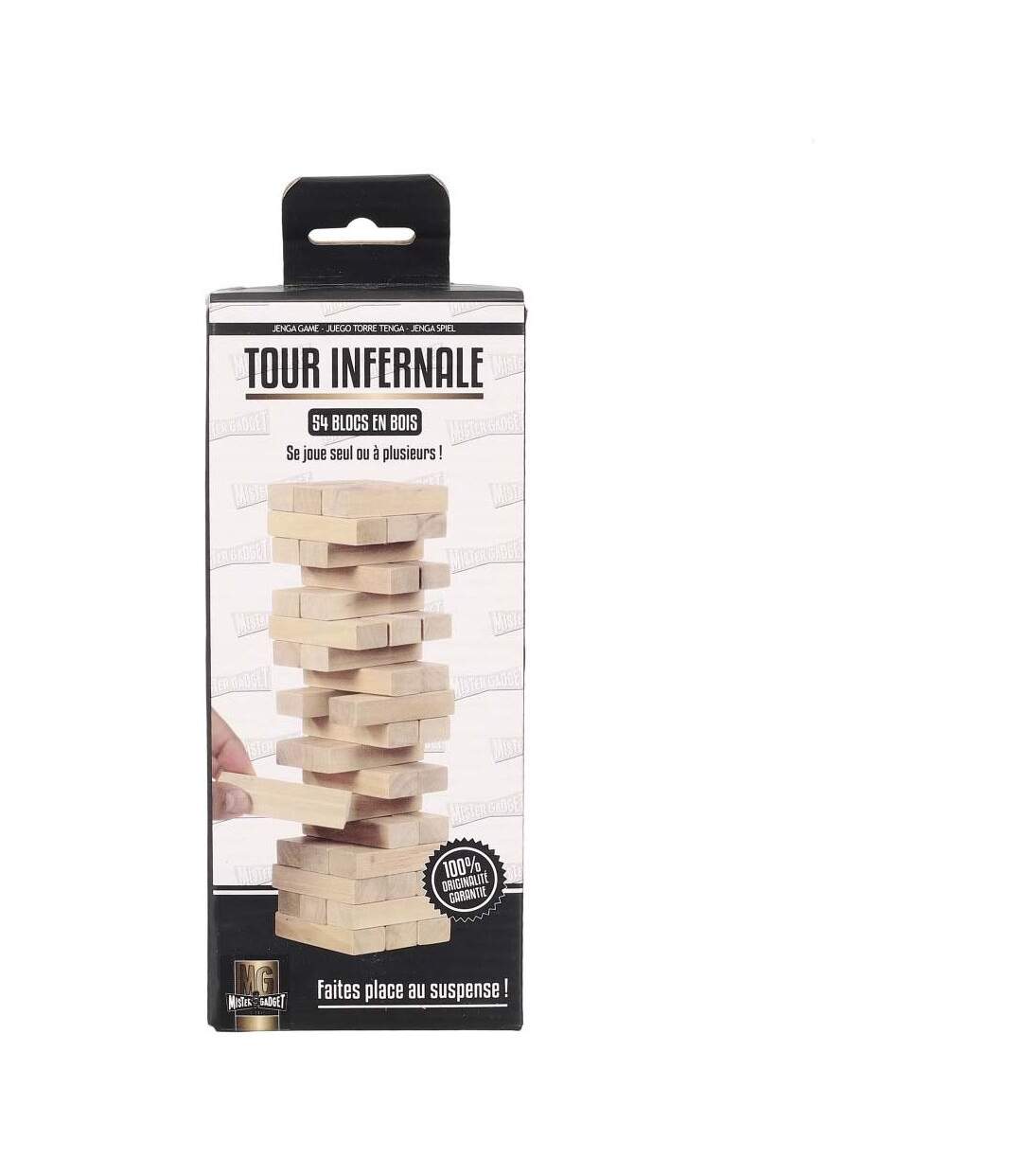 Jeu tour infernale en bois