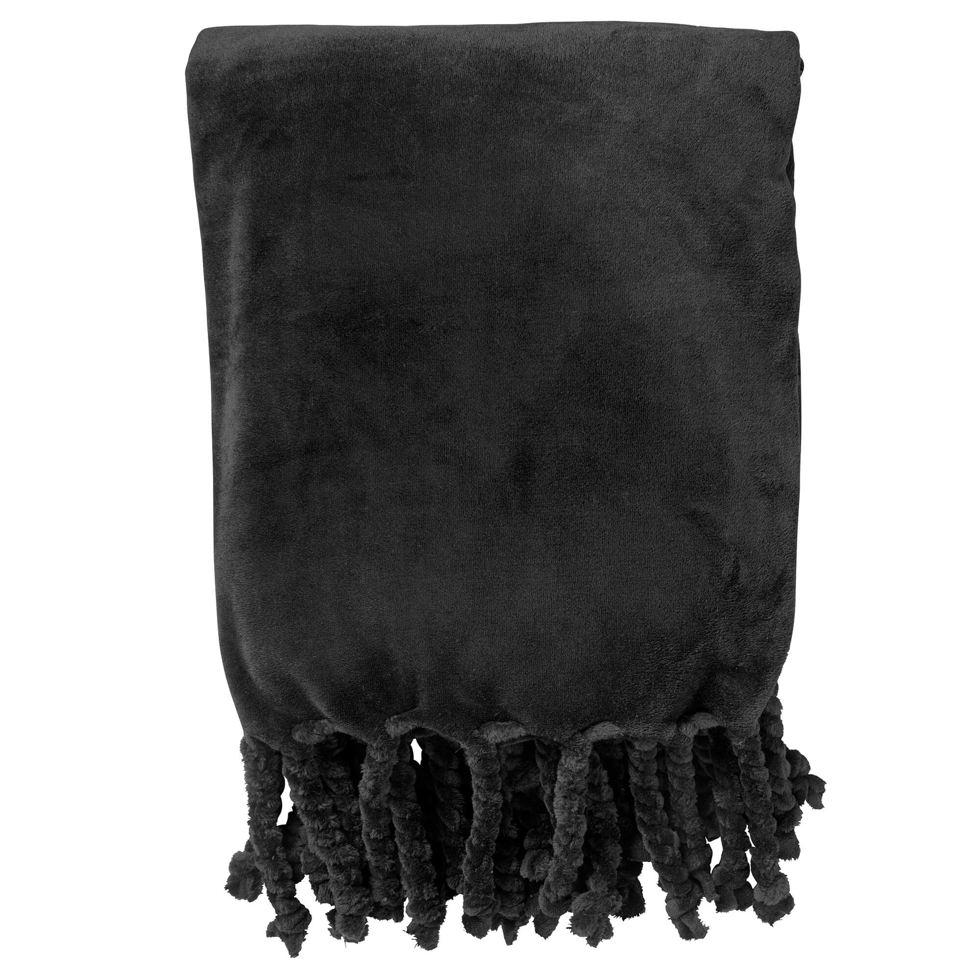 Dutch Decor plaid FLORIJN - 150x200 cm Raven