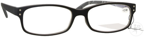 Pharmalens Pharma Glasses VisionBlue Screenprotect PC01 Lunettes Dioptrie +2.00 Noir 1 Pièce