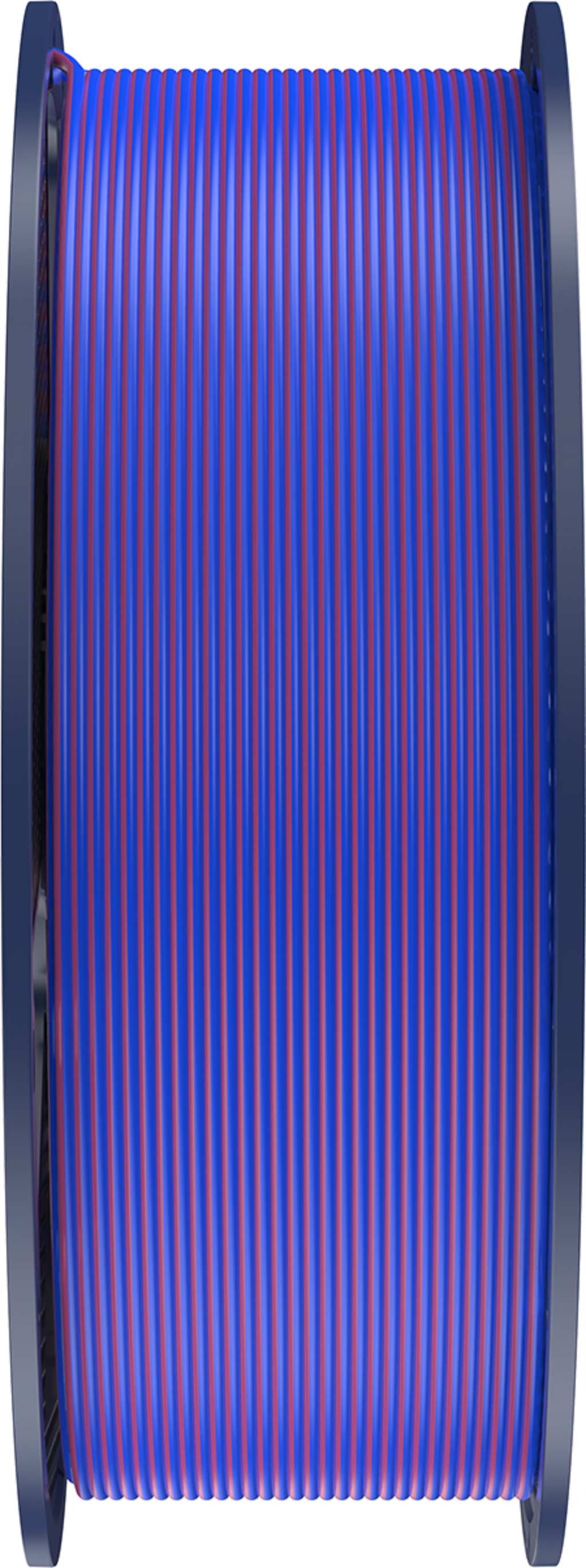 SUNLU  Silk PLA+ Dual Color Red Blue, 1,75 mm / 1000 g    Zweifärbiges PLA Material mit glänzendem Finish