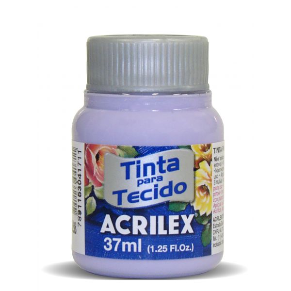 Acrilex Tinta Tecido Fosca 04140/528 Lilas 37 ml