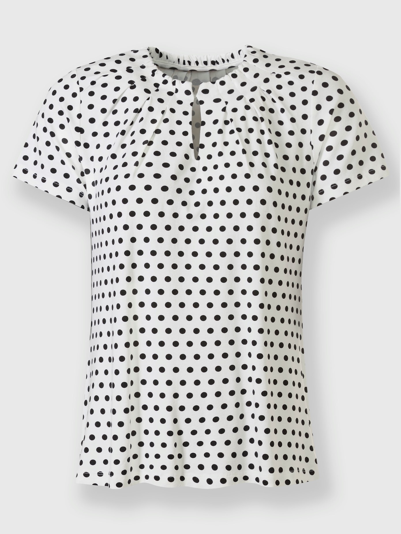T-shirt motif petits pois tendance