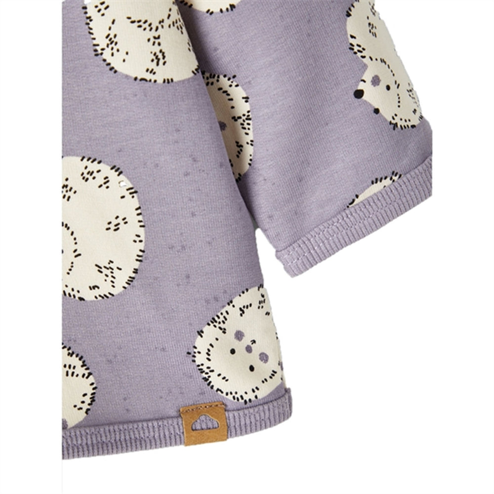 Lavender Gray Kianne Sweatshirt - Name It