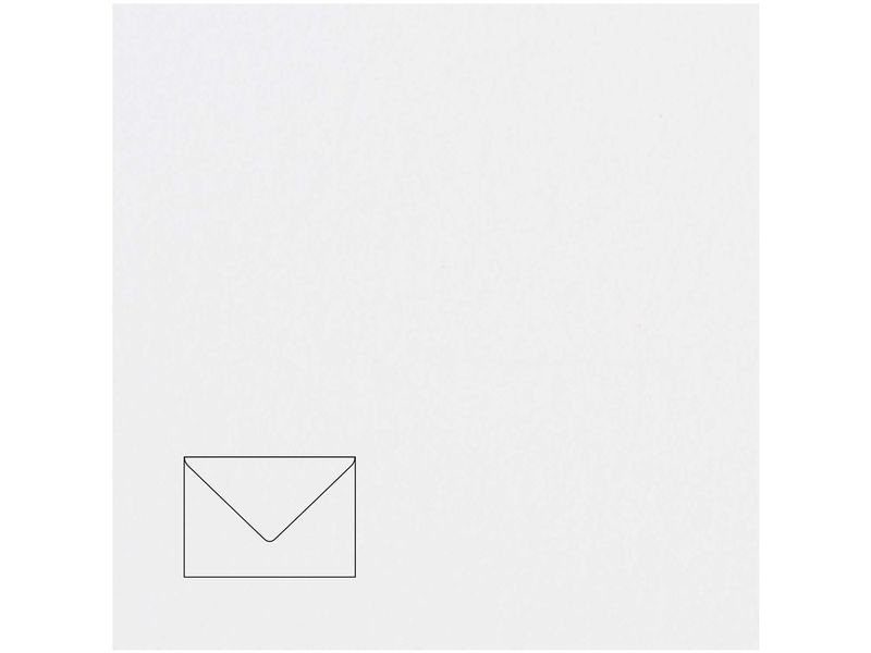 Rico Design Paper Poetry Essentials Umschlag C5 Hochweiss Kuvert C5