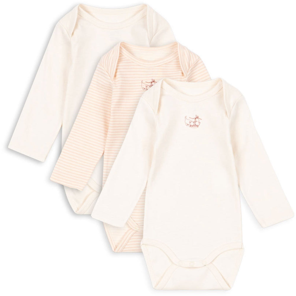 Køb Konges Sløjd Fanga Fontana Blush Mix Fio Stripe 3 Pak Ls Body OCS
