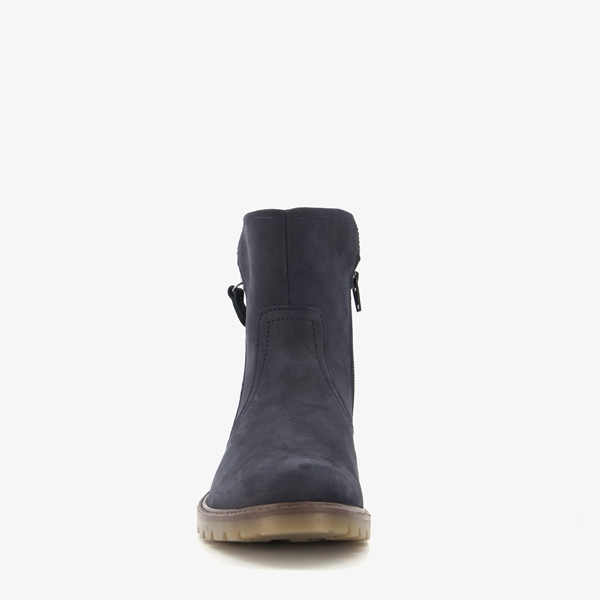 Hush Puppies leren dames enkellaarsjes met zachte