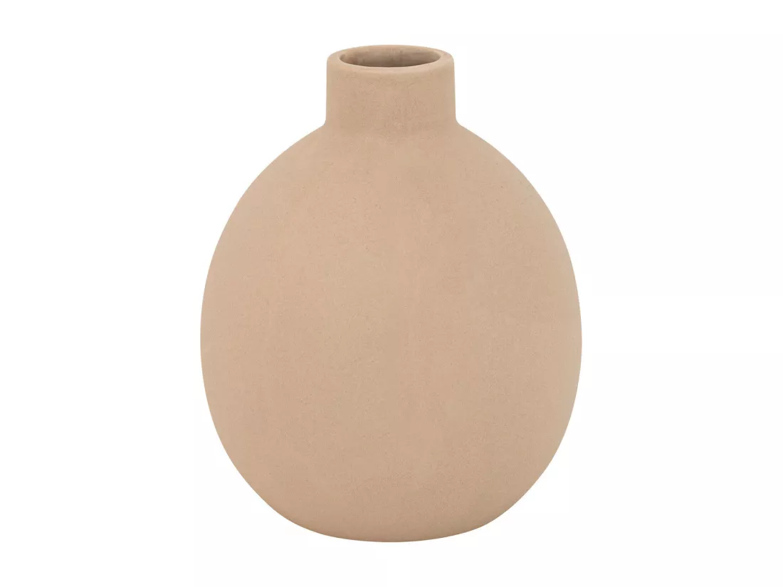 Vase en céramique mat Rose antique H 18 cm