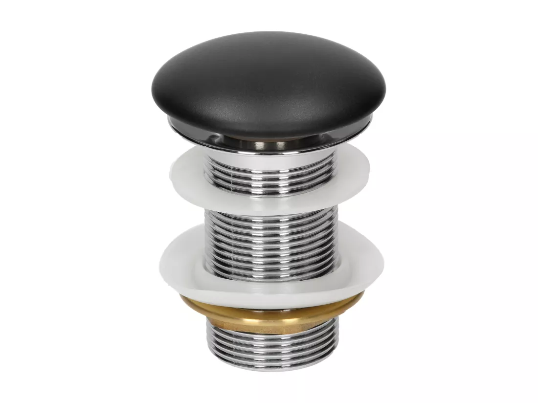 Vasque à poser céramique noir lavabo avec garniture de vidage noir 800x400 mm