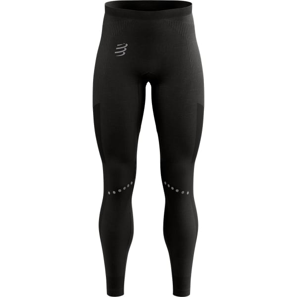 Collant trail COMPRESSPORT WINTER RUNNING LEGGING M BLACK
