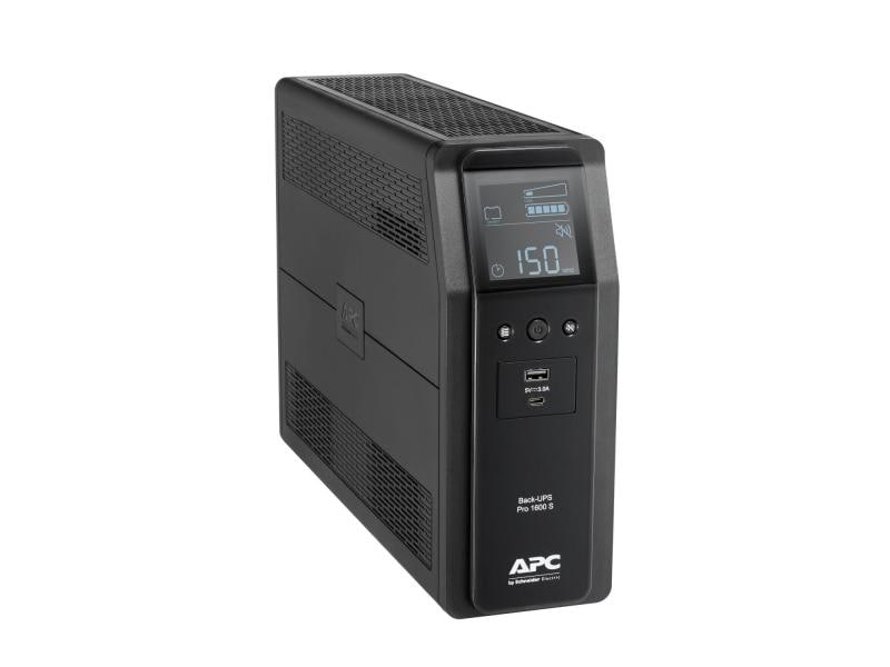APC USV BR1600SI 1600 VA / 960 W Back UPS Pro BR 1600VA, Sinewave,8 Ausgänge, AVR, LCD-Schnittstelle