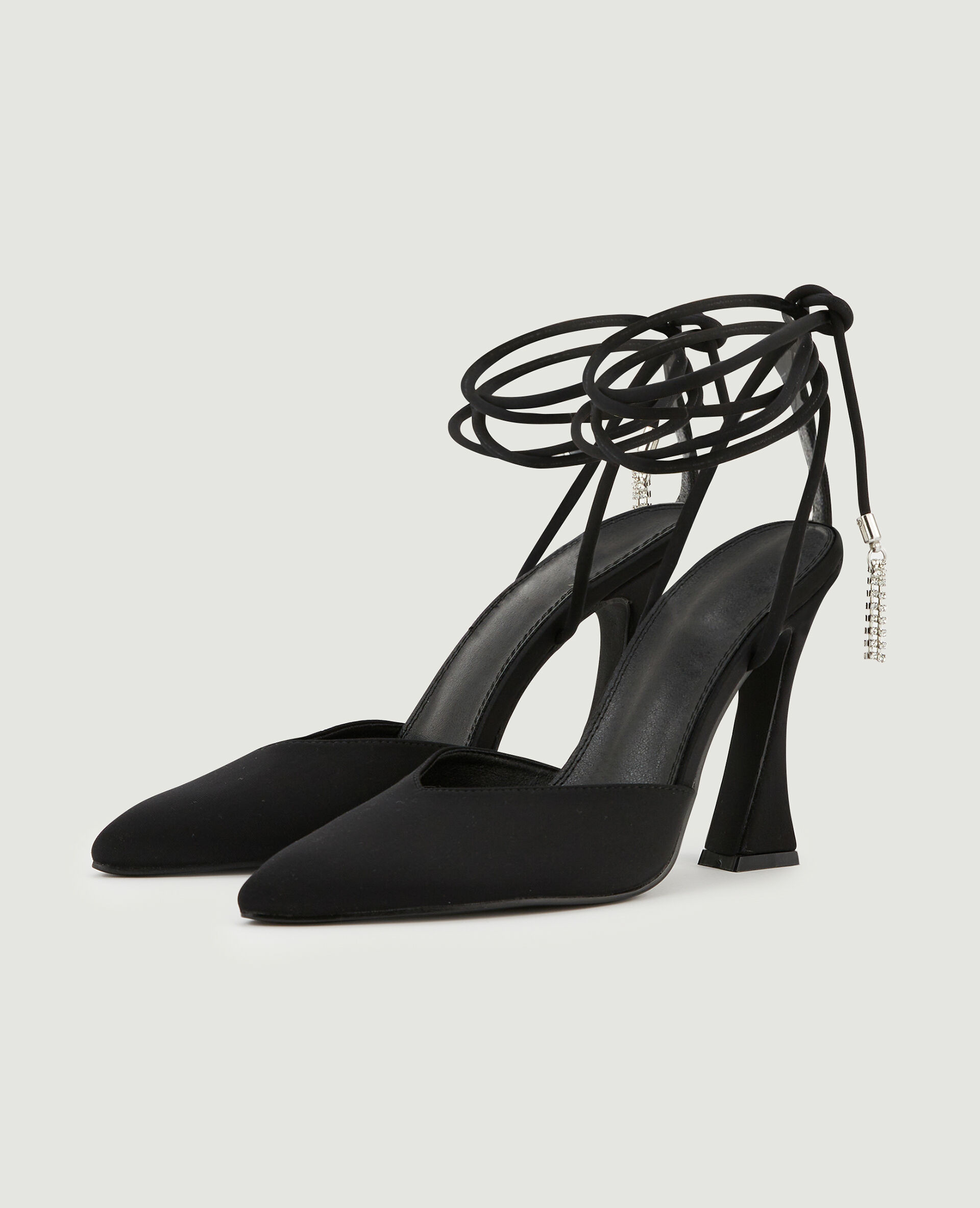 Escarpins ouverts pointus - Noir