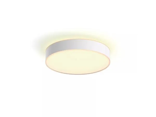 Philips Hue White ambiance Enrave Medium - Loftslampe - LED - 19.2 W - køligt hvidt/varmt hvidt lys - 2200-6500 K - hvid