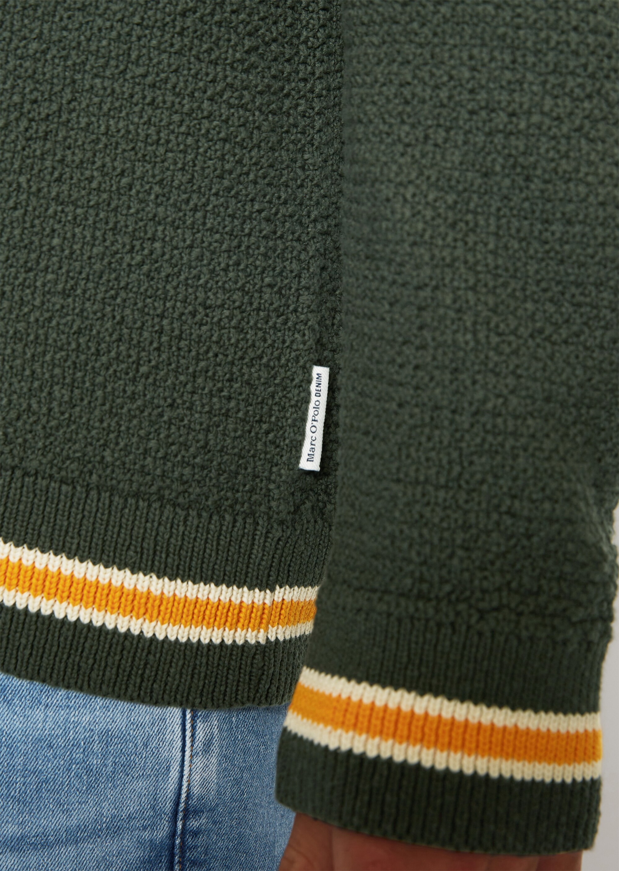 Pullover relaxed mit Reiskorn-Struktur