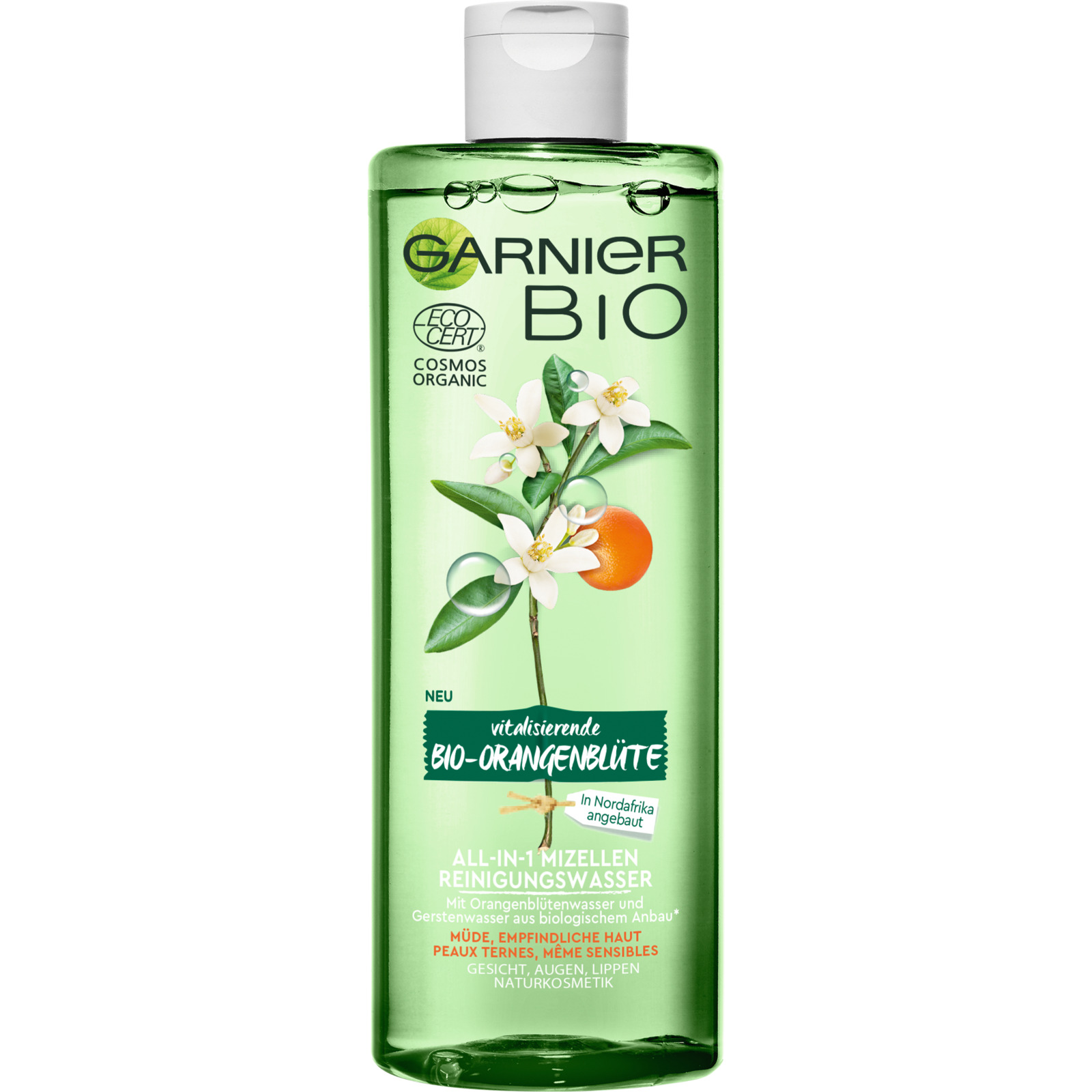 Garnier Bio All-in-1 Mizellen Reinigungswasser Orangenblüte 400 ml