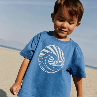 Wheat Wally T-skjorte, Blue