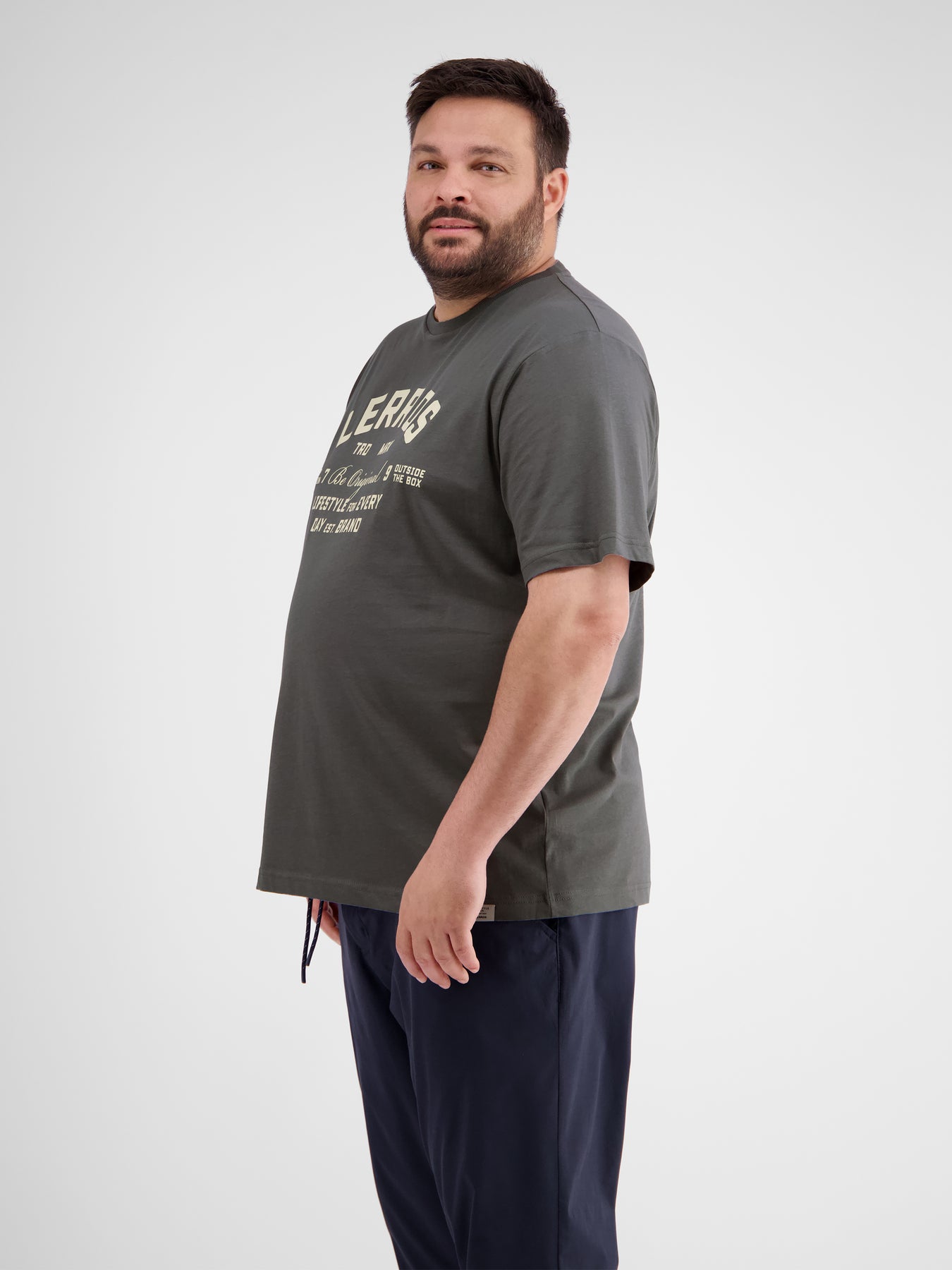 T-Shirt mit Print in Übergrößen