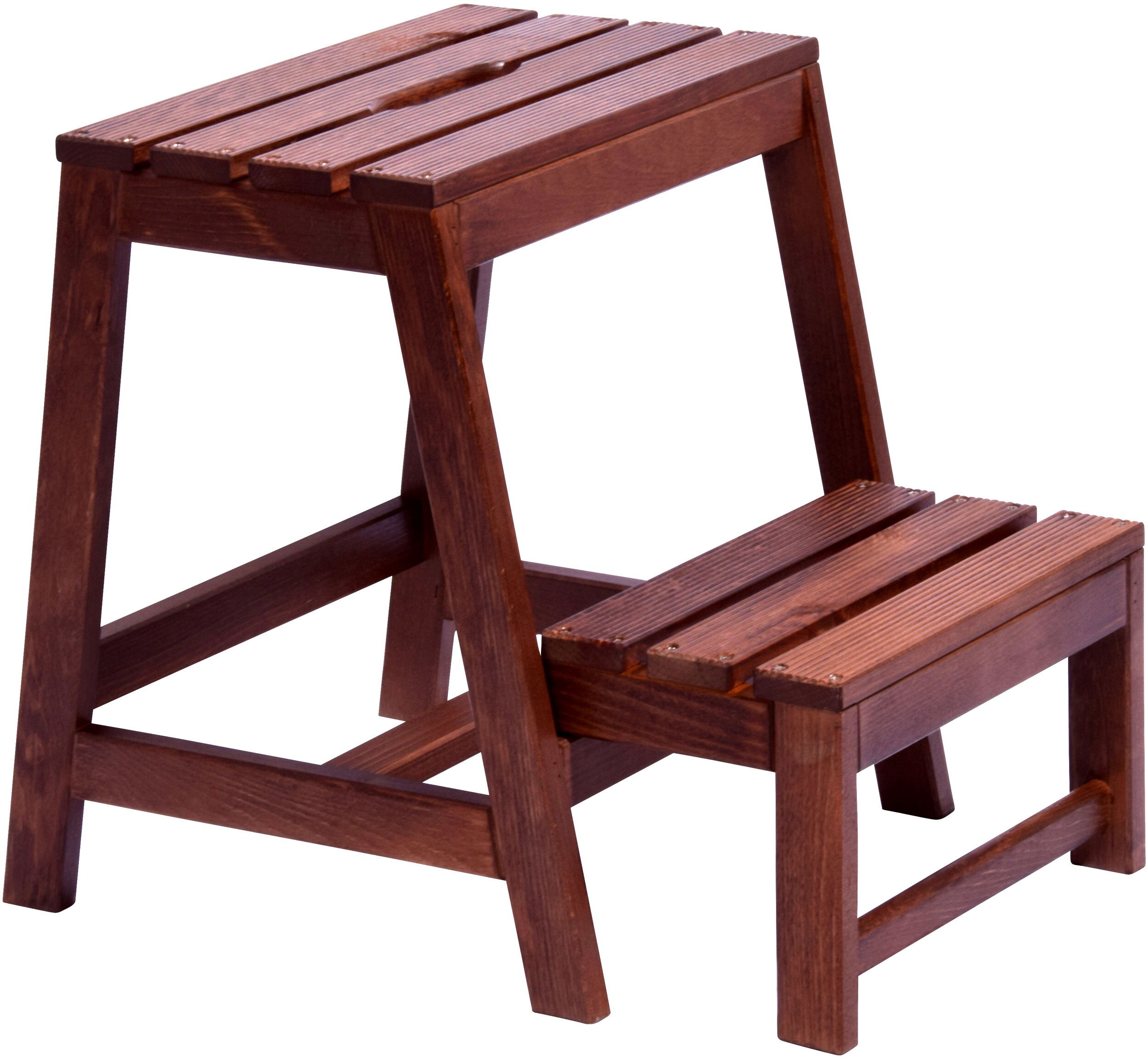 dobar Multifunktions-Hocker, dunkelbraun