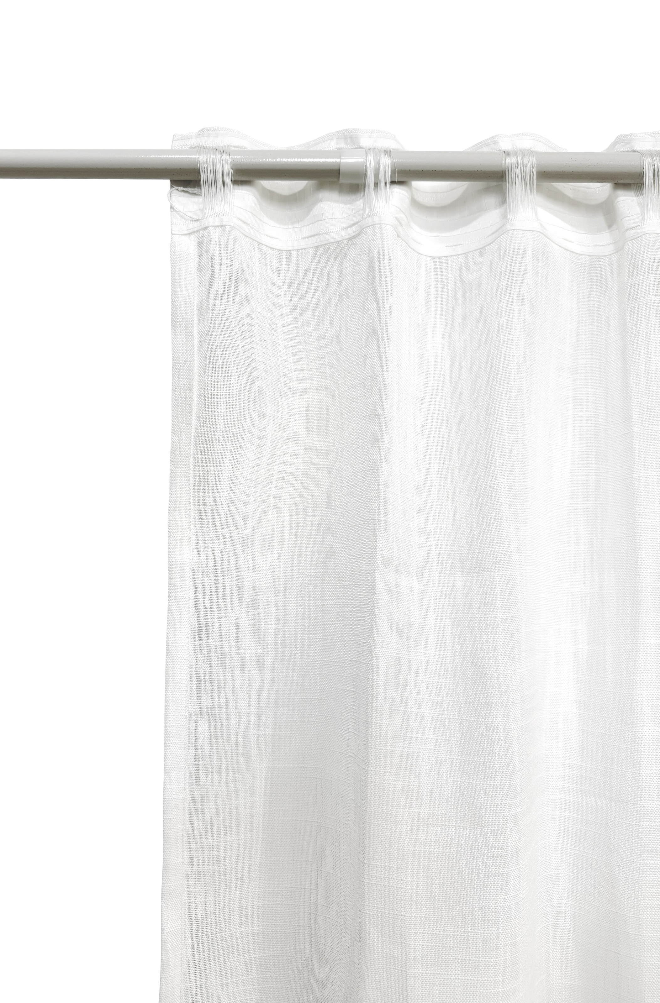 andas Gardine »Tursik« Faltenband 1 Stk. tlg. Blickdicht, Leinenlook, Polyester