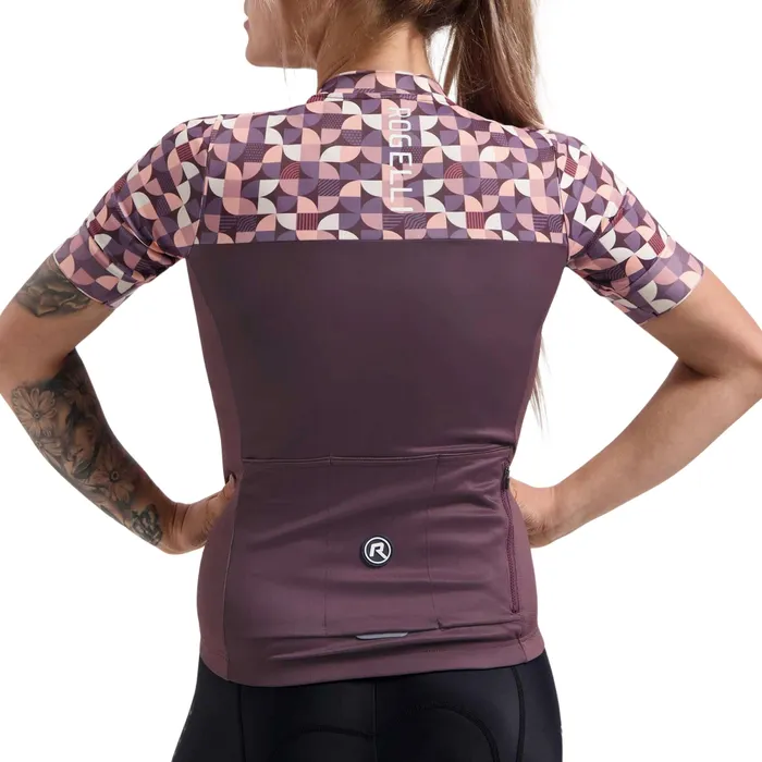 Rogelli Essential Graphic Wielrenshirt Dames