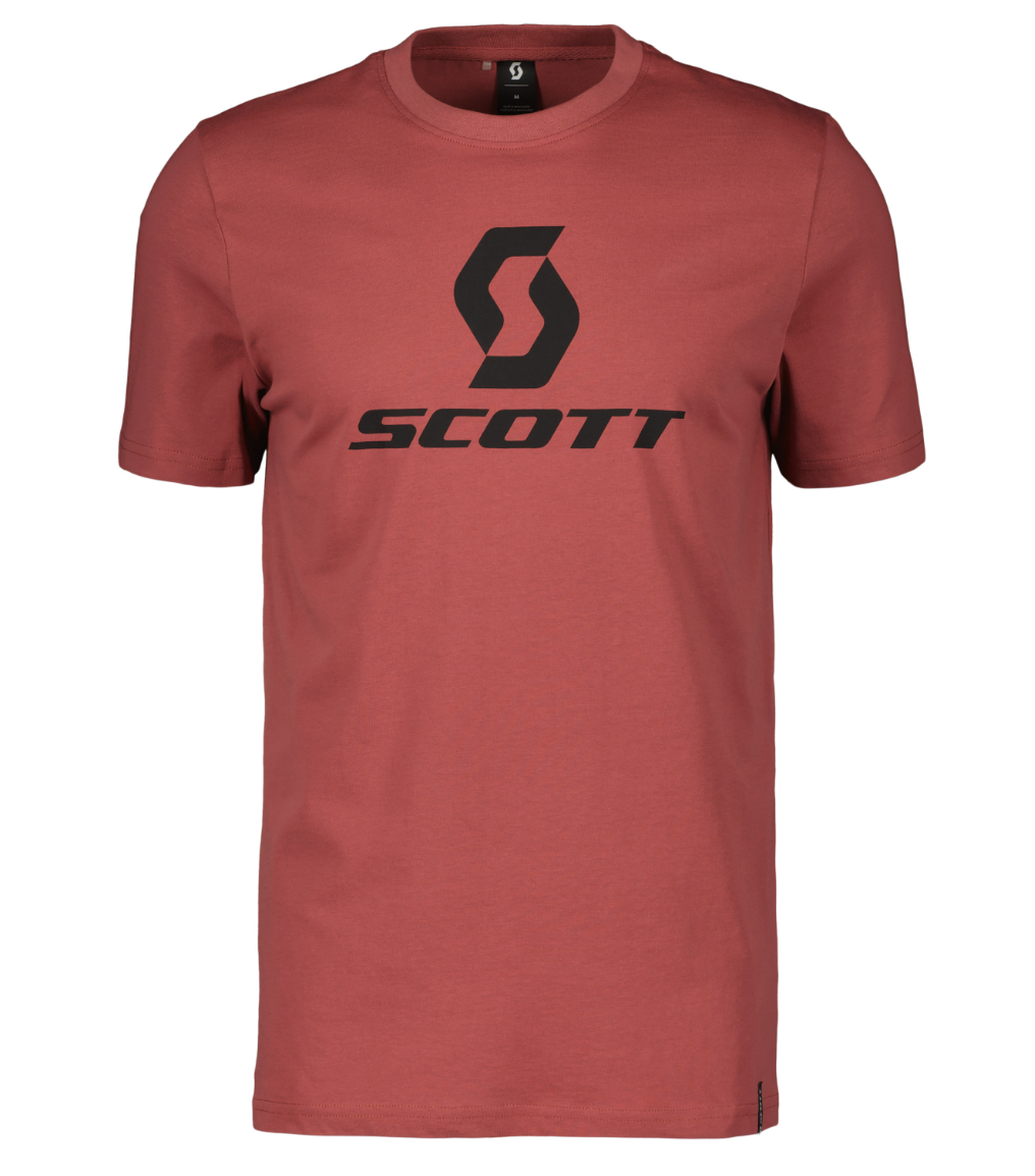 SCOTT Icon SS T-shirt, Rød