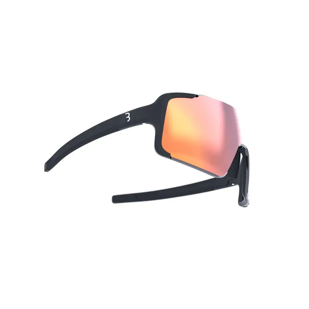 BBB Cycling Chester Flux Rood BSG-74 Sport Zonnebril Mat Zwart