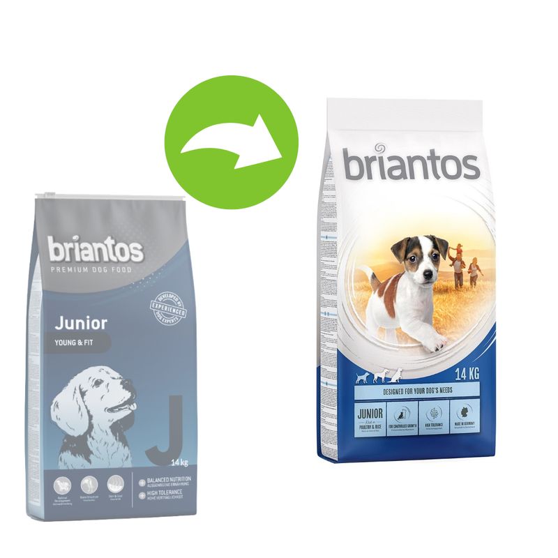 Briantos Junior Young & Fit, poulet & riz